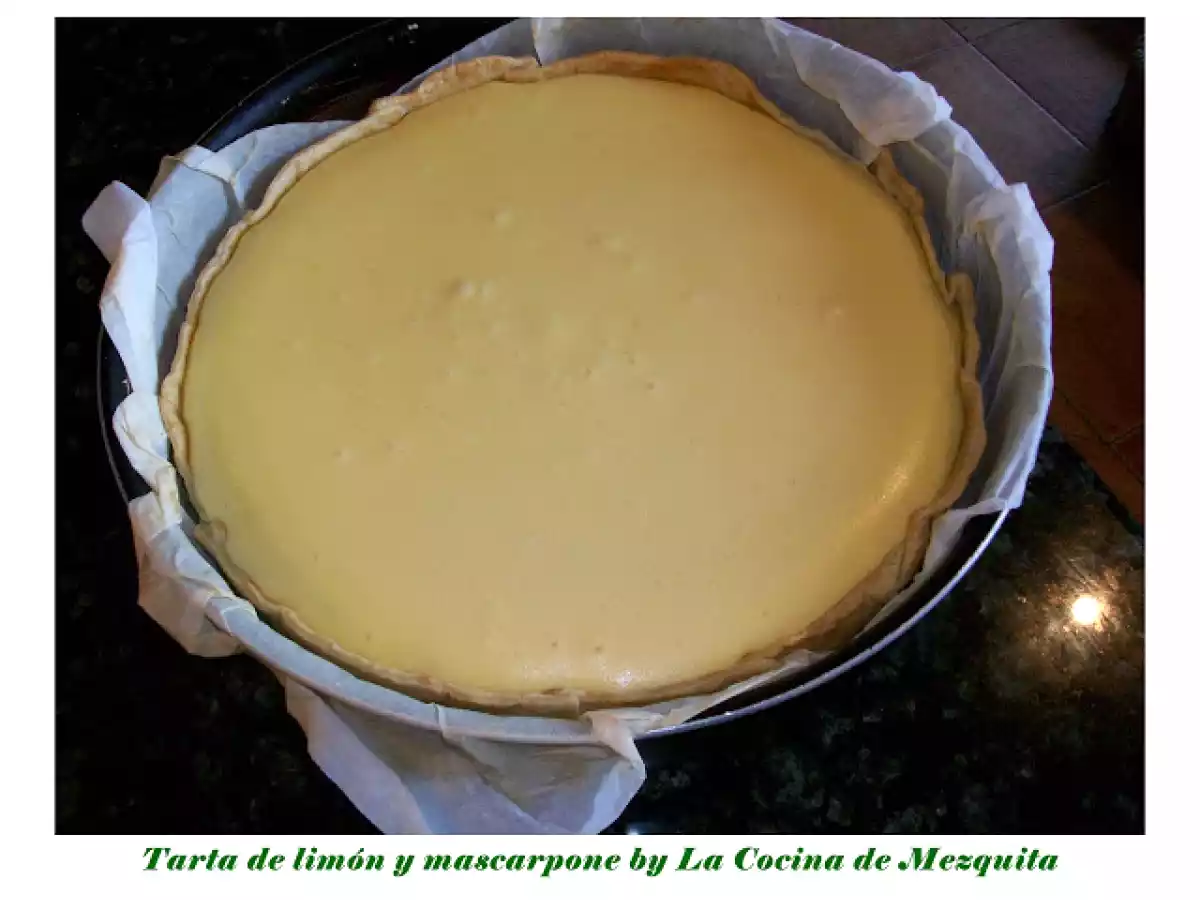 Tarta de limón y mascarpone al horno - foto 12