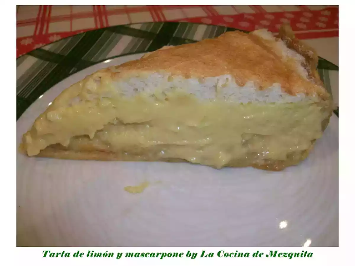Tarta de limón y mascarpone al horno - foto 15