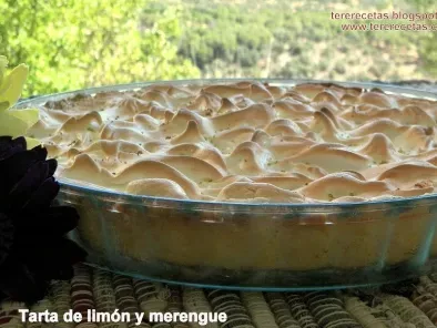 Tarta de limón y merengue francés