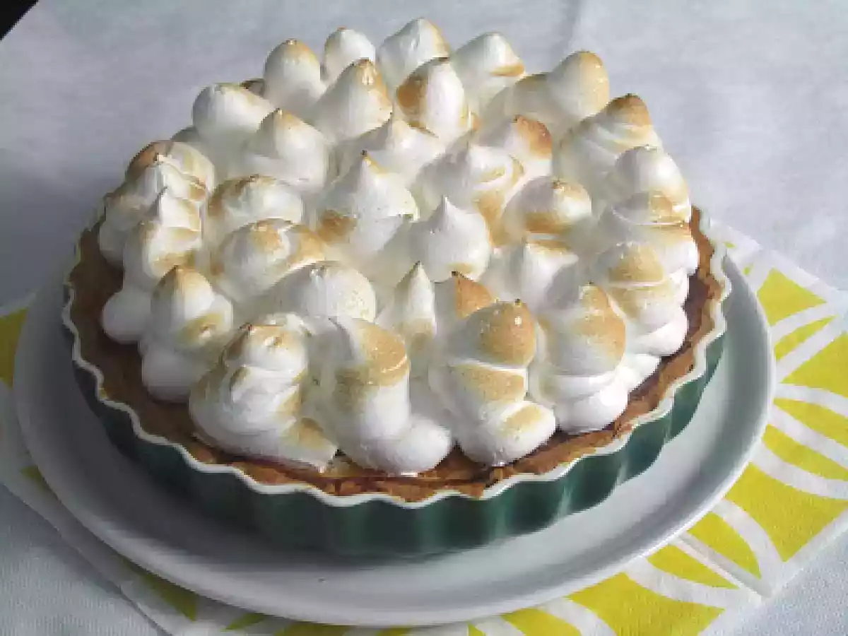 Tarta de limón y merengue italiano casero - foto 2