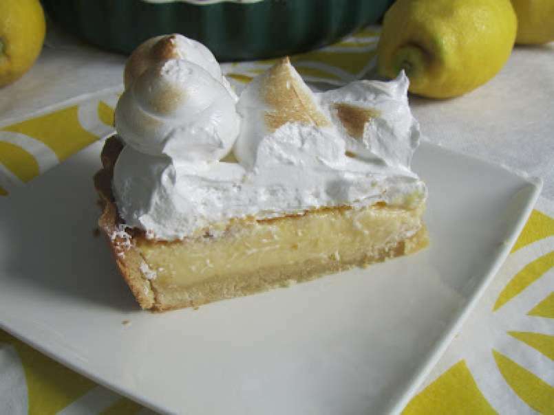 Tarta de limón y merengue italiano casero - foto 4