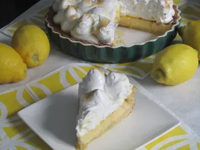 Tarta de limón y merengue italiano casero - foto 3