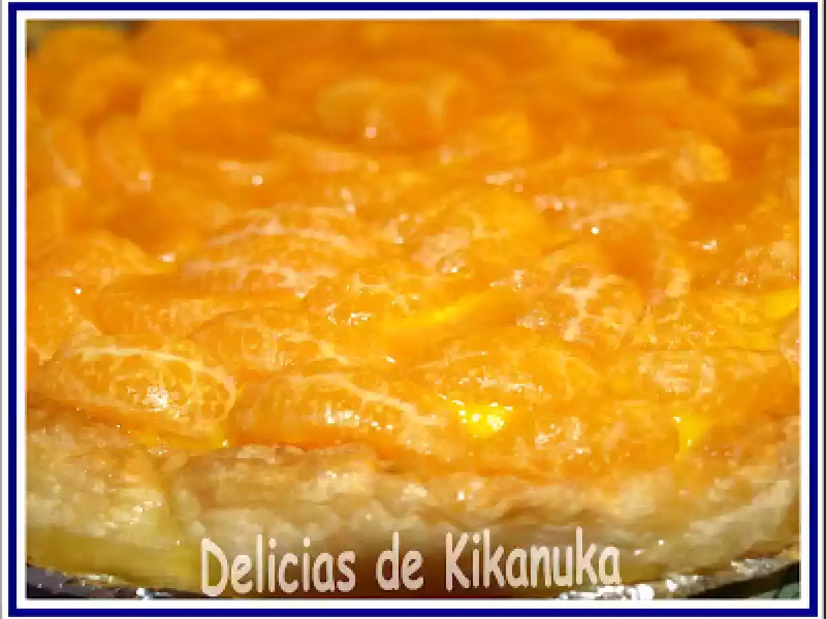 Tarta de mandarinas