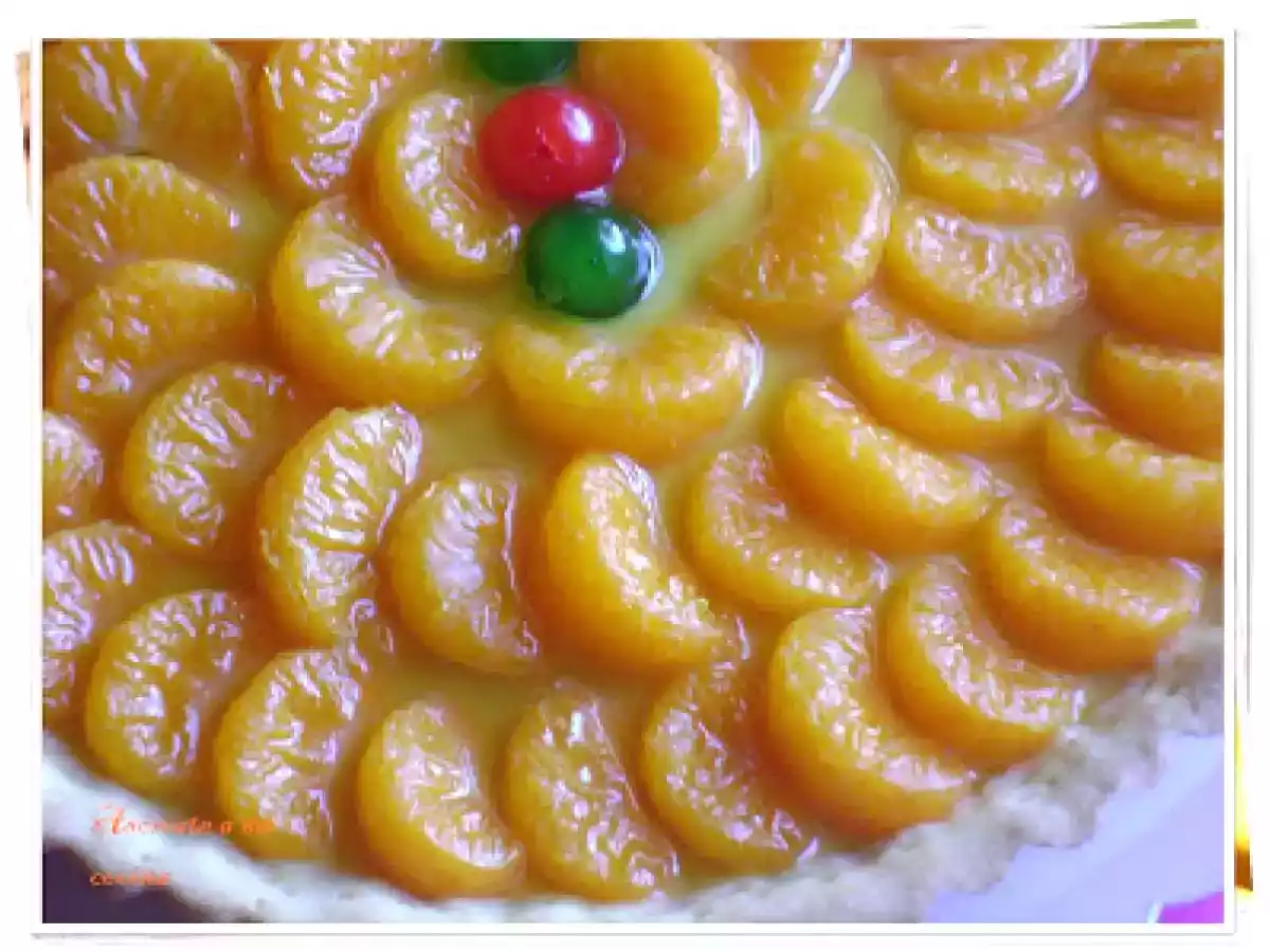 Tarta de mandarinas