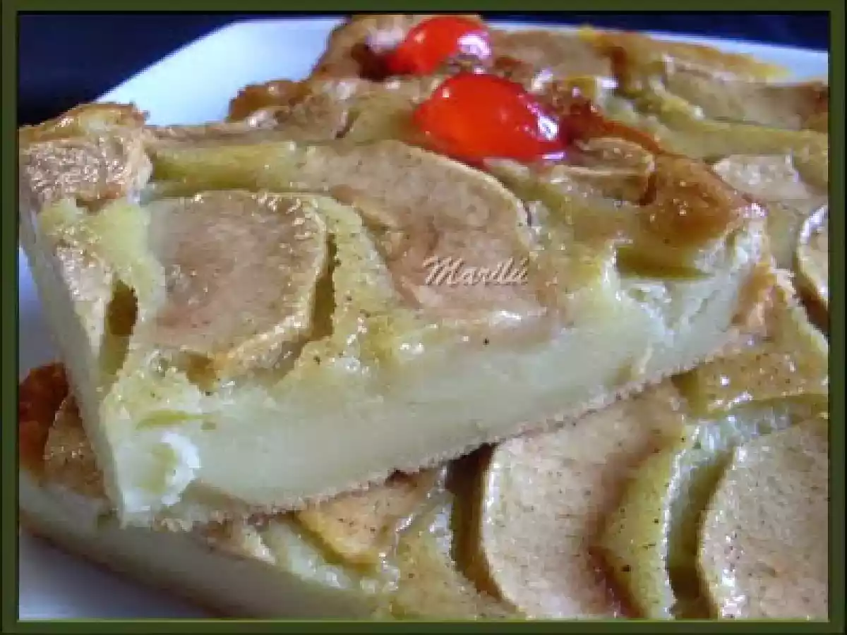 TARTA DE MANZANA AL AMARETTO - foto 2