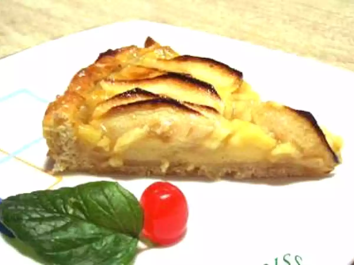 TARTA DE MANZANA AL AROMA DE LIMON - foto 2