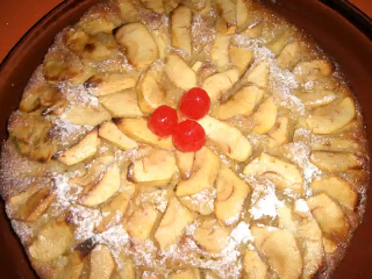 Tarta de Manzana Borracha