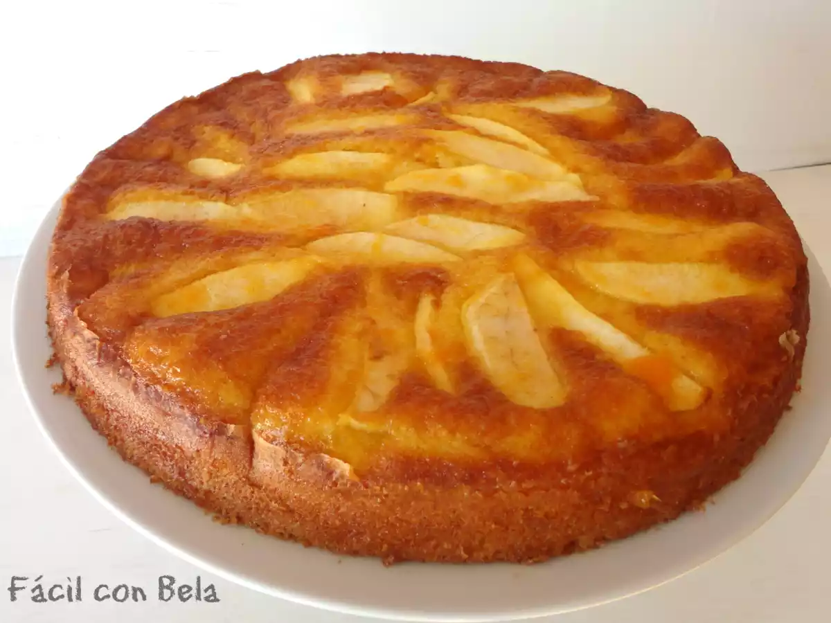 Tarta de Manzana con almibar