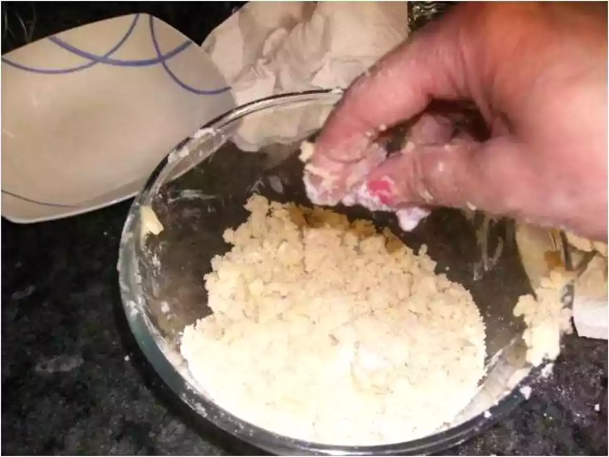 TARTA DE MANZANA CON CREMA DE ALMENDRAS - foto 2