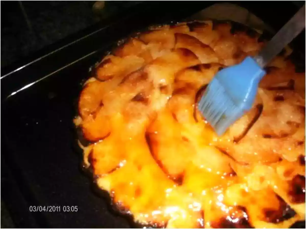 TARTA DE MANZANA CON CREMA DE ALMENDRAS - foto 8