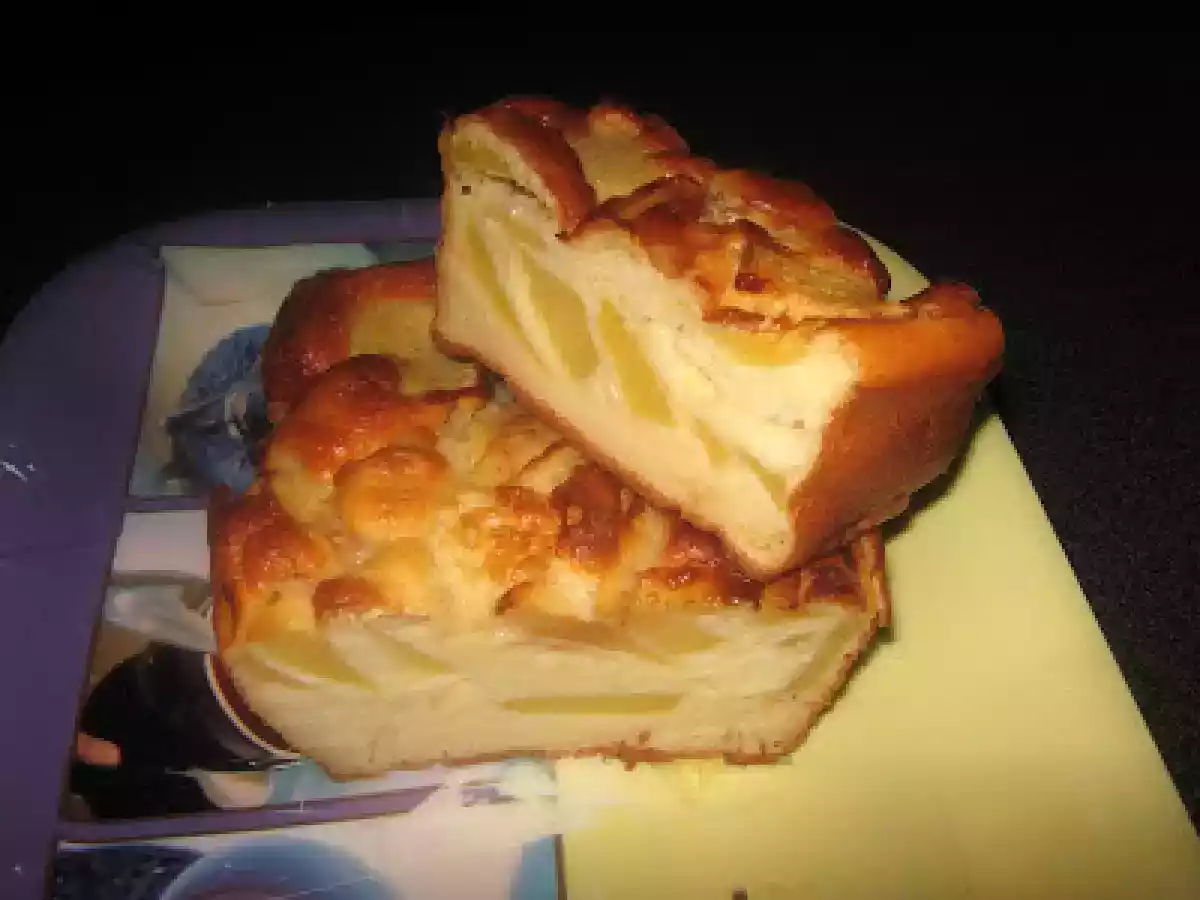 Tarta de manzana de dieta