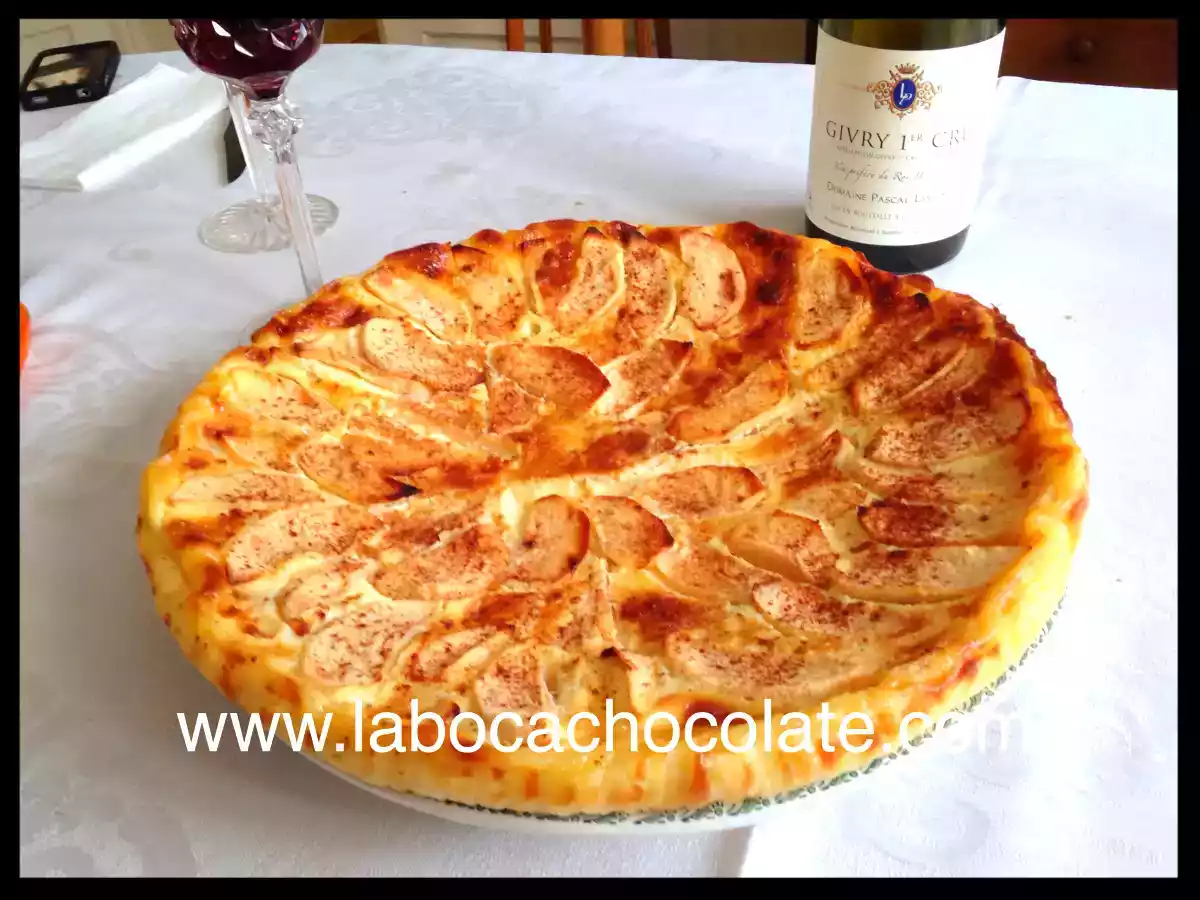 Tarta de manzana de la region de Alsace - foto 2