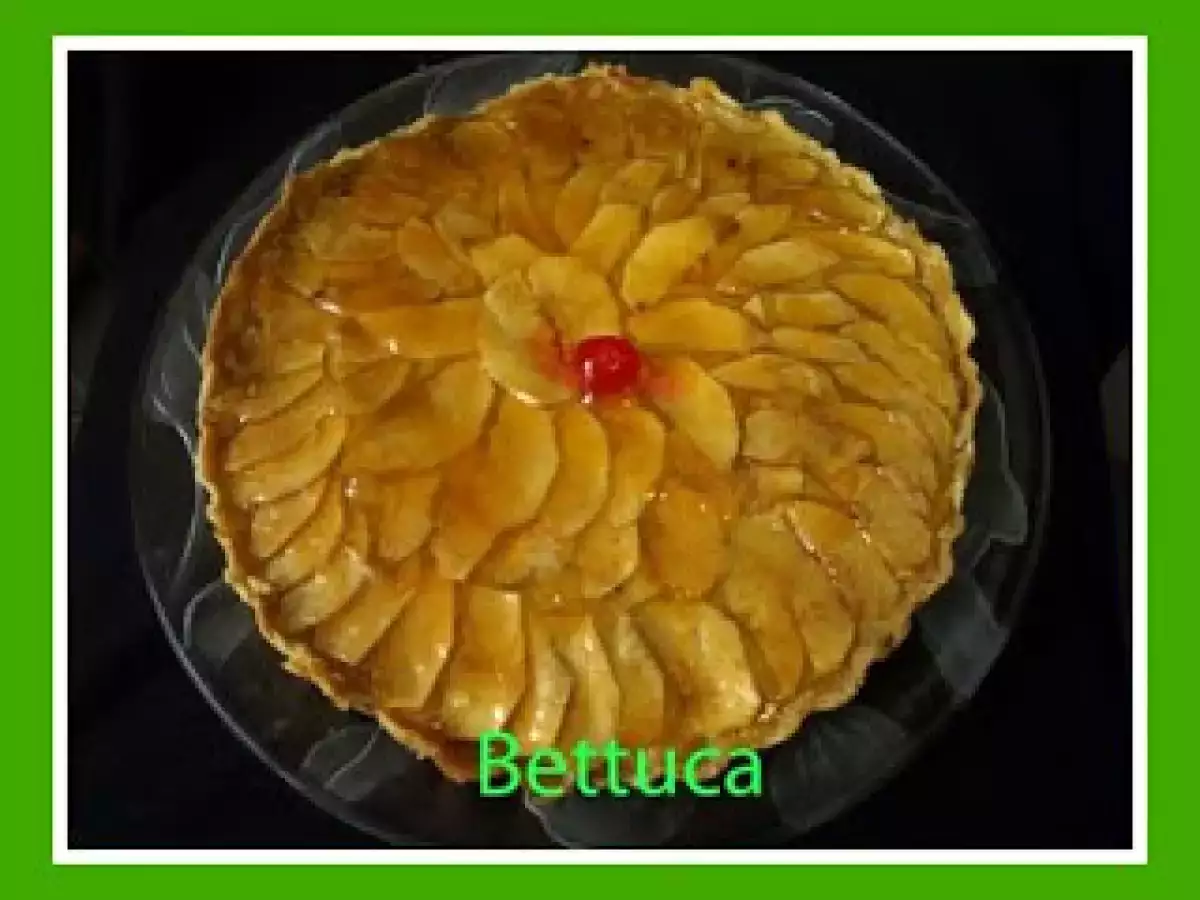 Tarta de manzana especial
