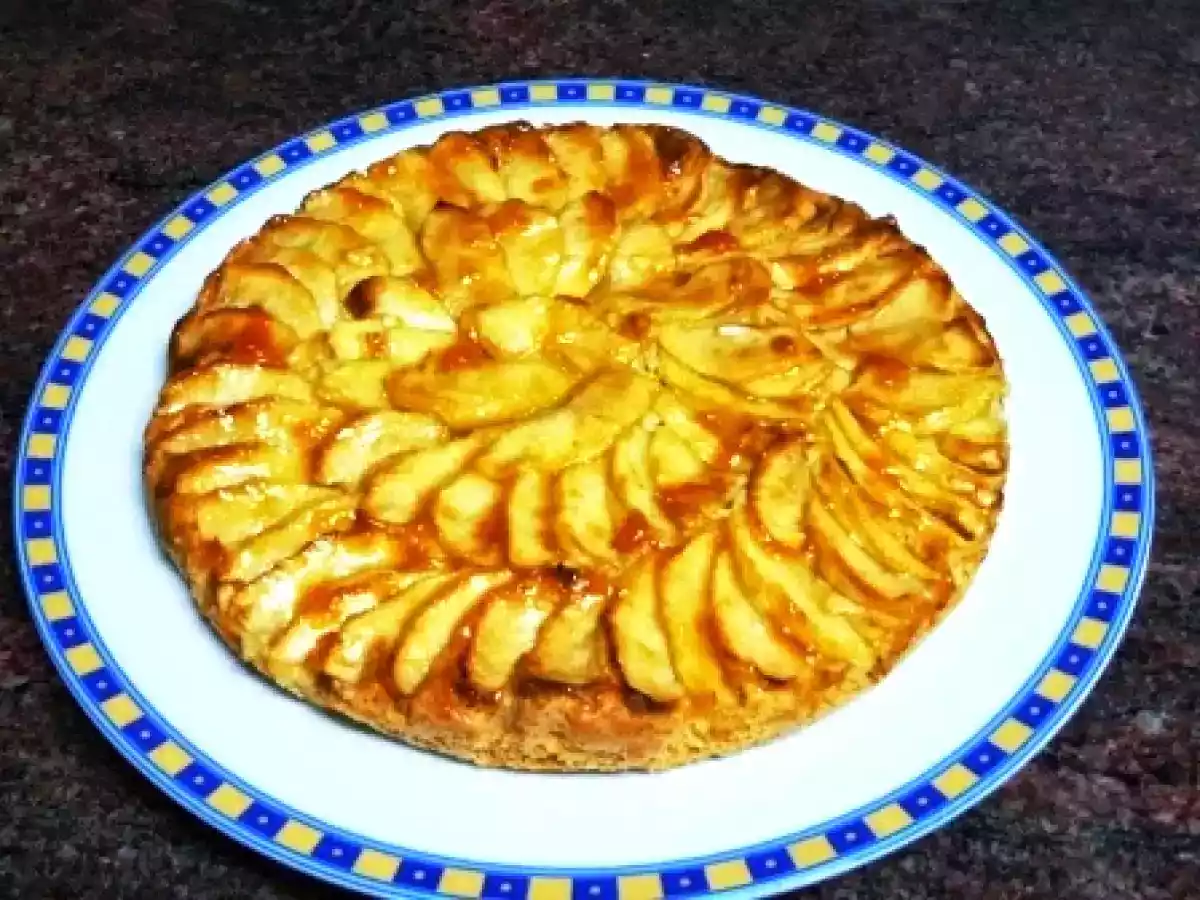 Tarta de manzana esponjosa