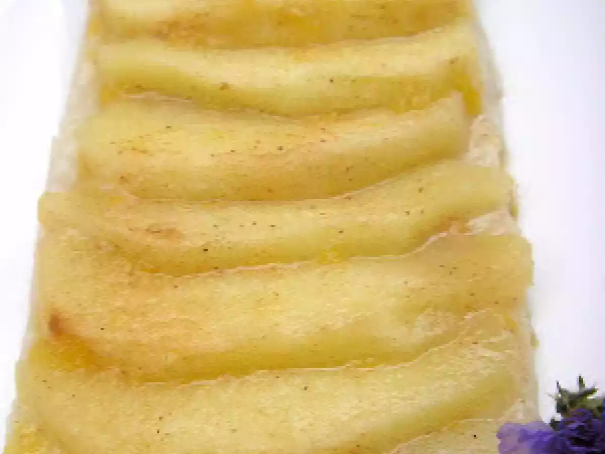 Tarta de manzana fácil.