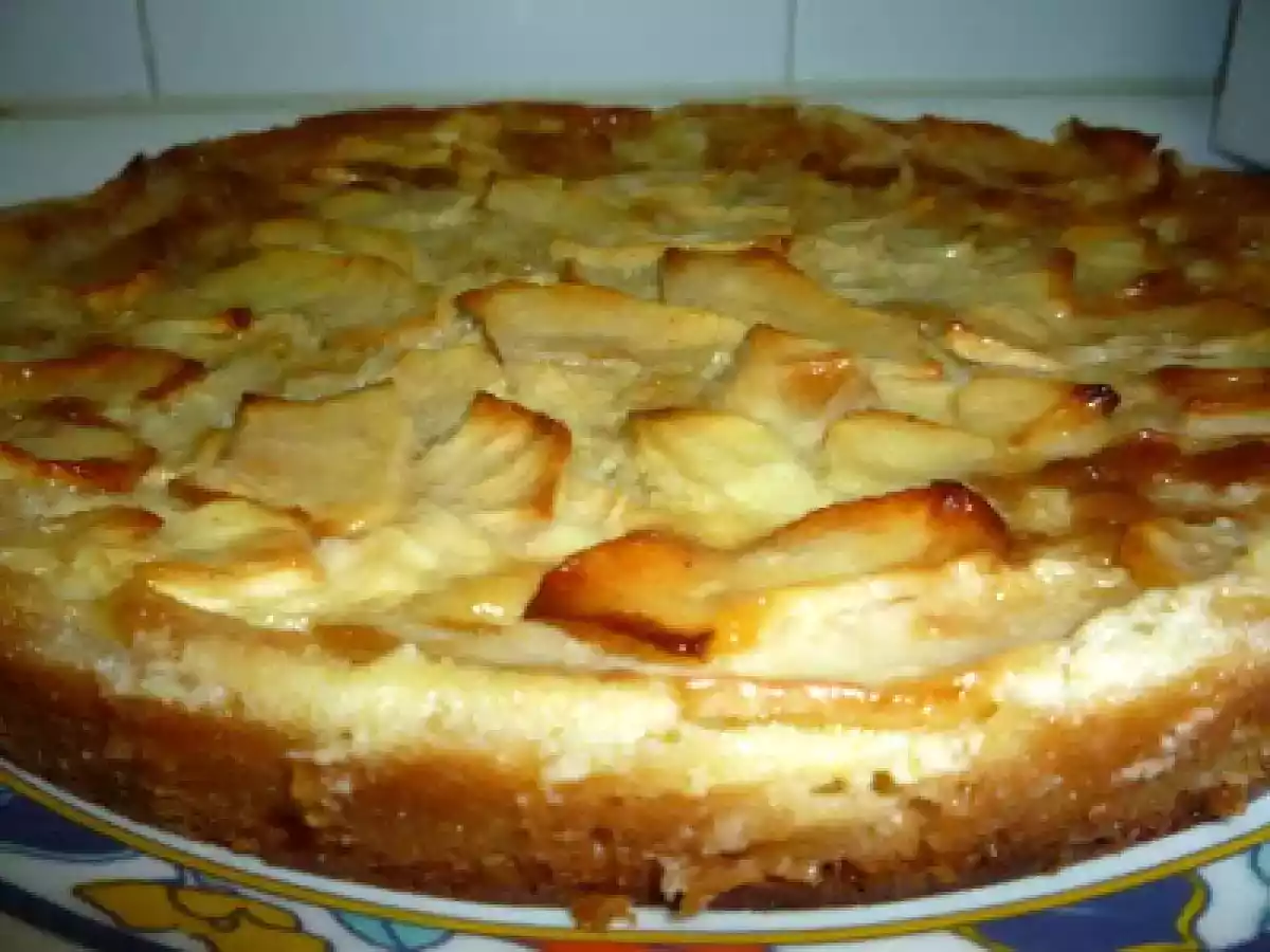 TARTA DE MANZANA IV (CON GLASEADO)