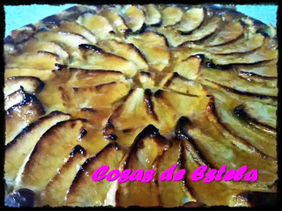 Tarta de manzana light