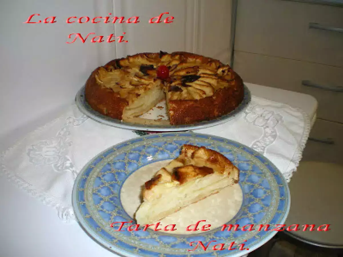 TARTA DE MANZANA NATI - foto 2