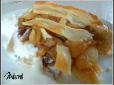 Tarta de Manzana, nueces y pasas(Hollandse Appeltaart met Walnoten en Rozijnen) - foto 3