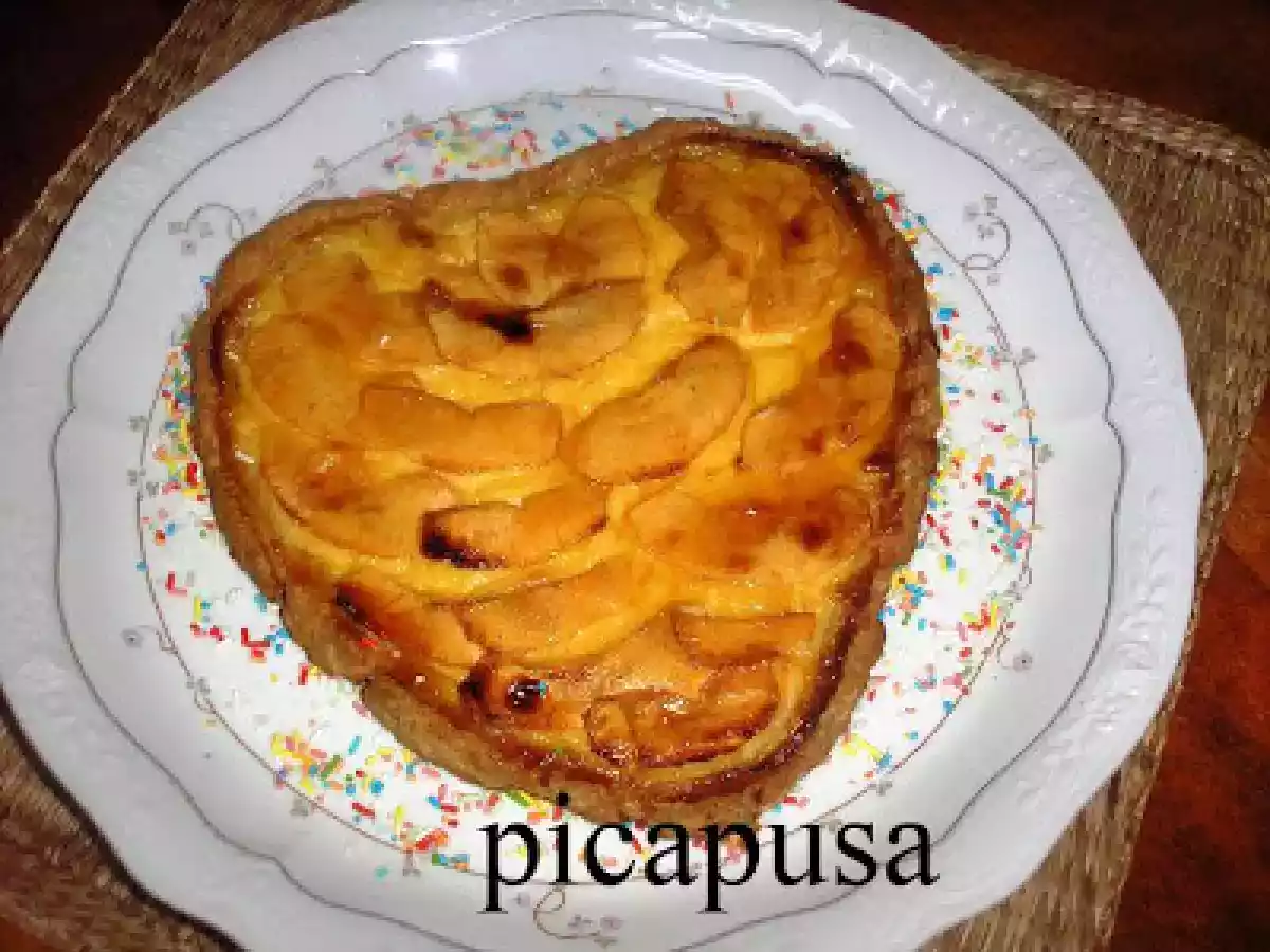 TARTA DE MANZANA, SAN VALENTÍN,