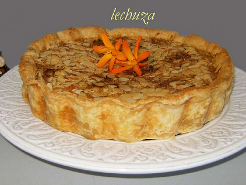 Tarta de manzana y almendras - bakewell tart - foto 2