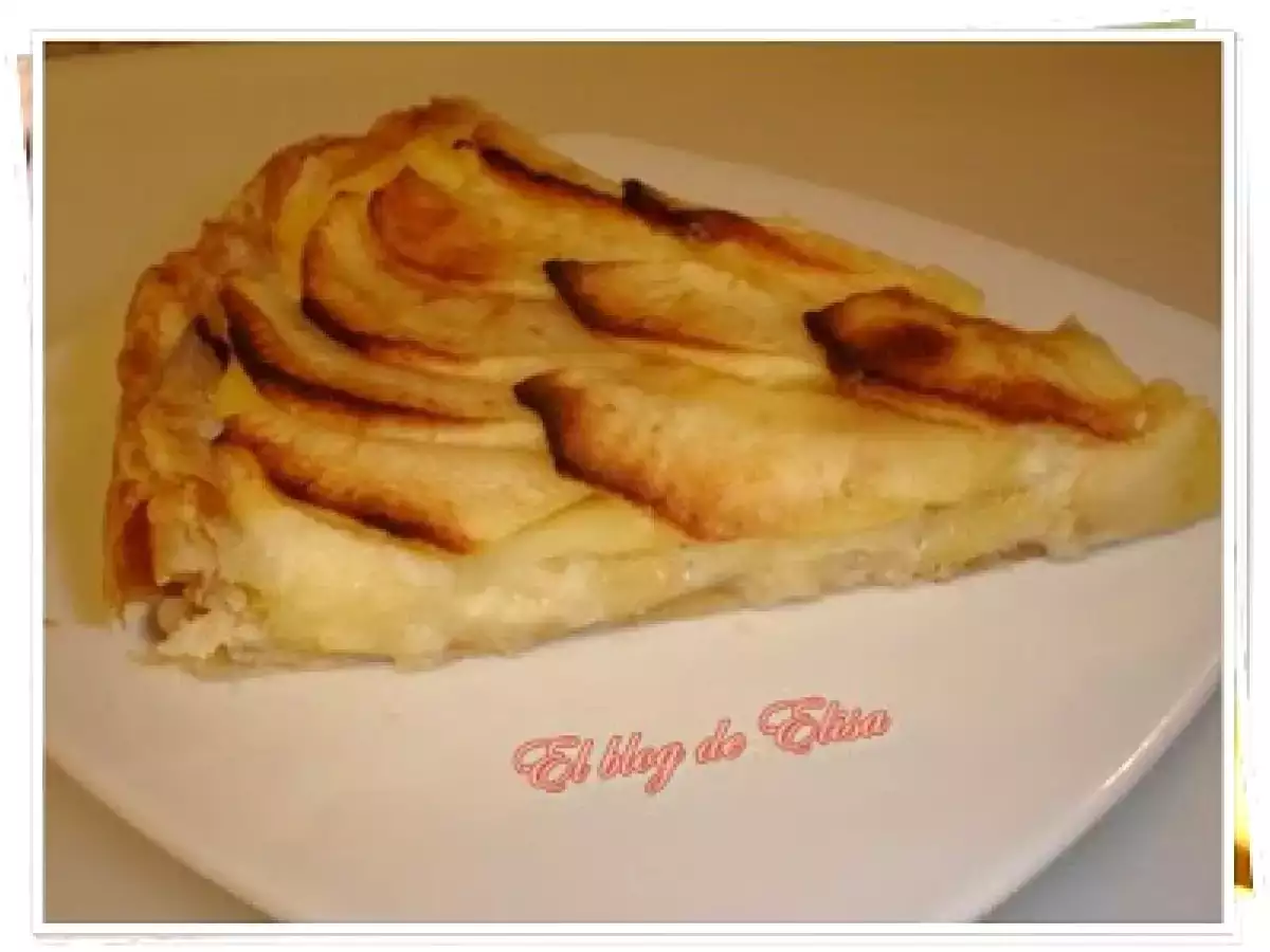 Tarta de manzana y crema pastelera - foto 2