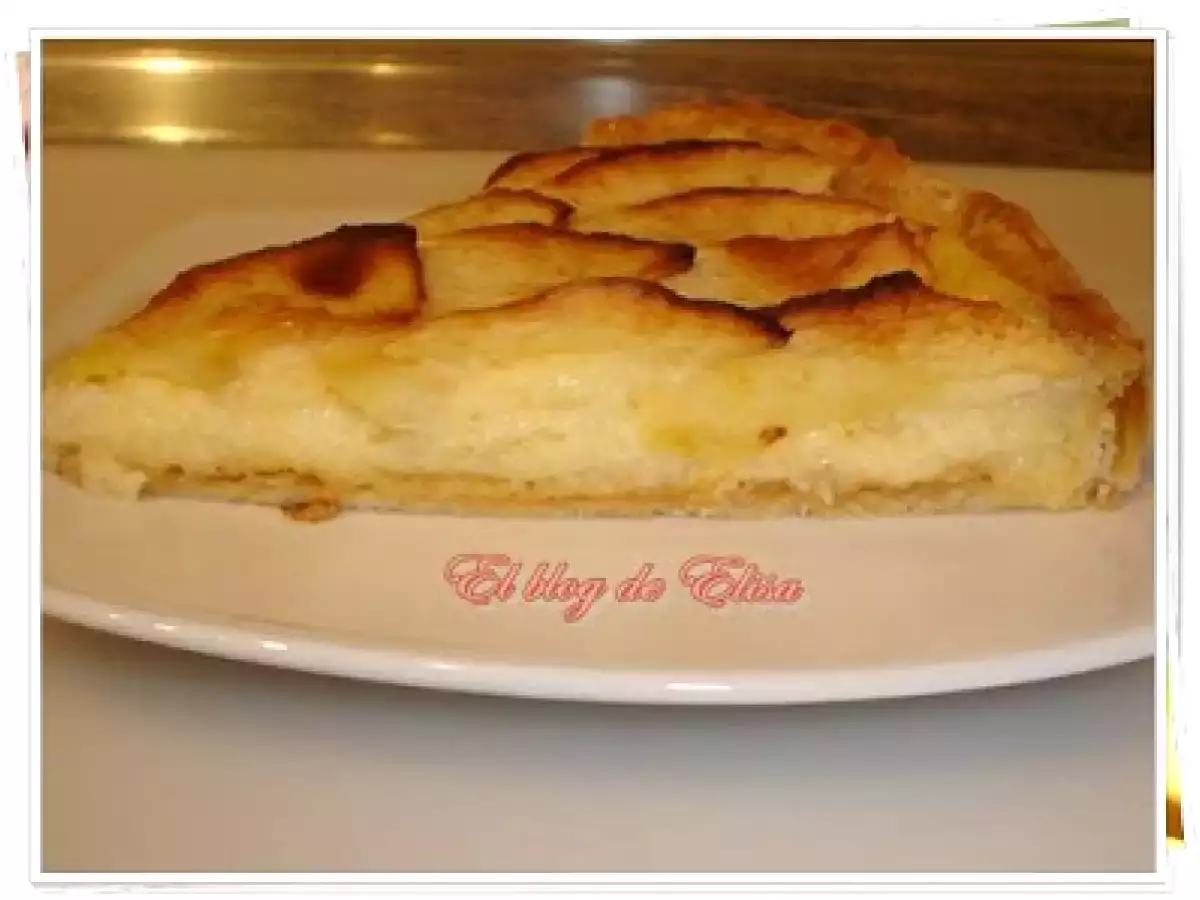 Tarta de manzana y crema pastelera - foto 3