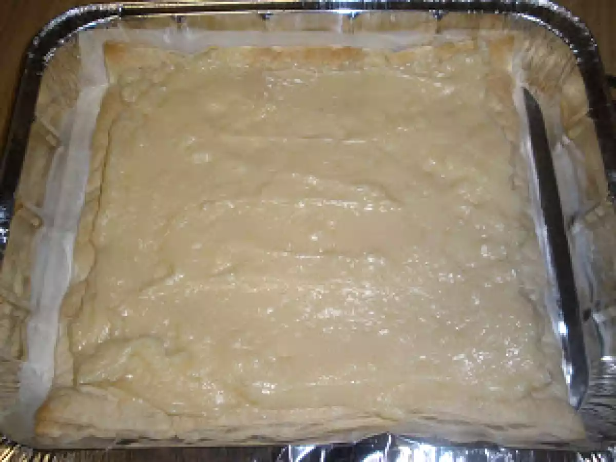 TARTA DE MANZANA Y FRUTAS CON CREMA PASTELERA. - foto 3