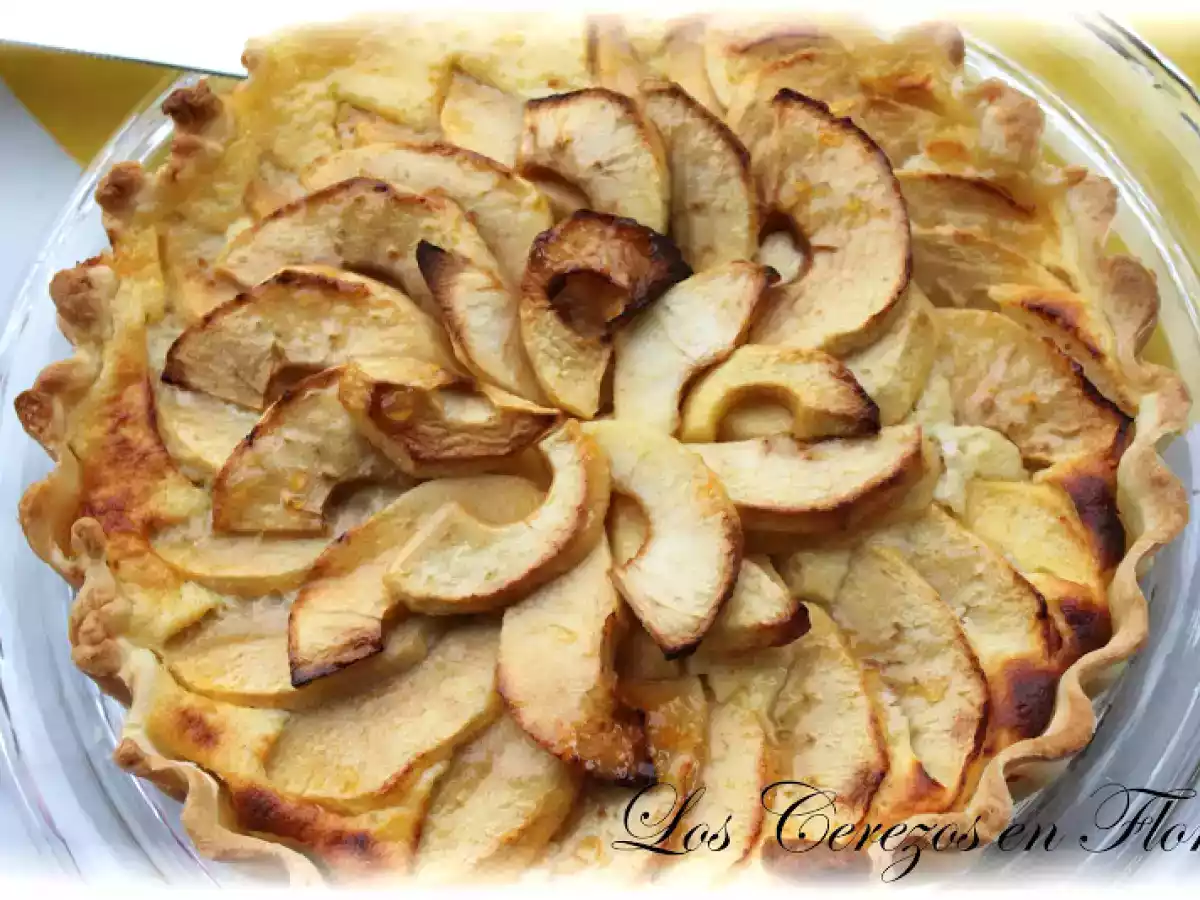 Tarta de manzana y queso magerquark - foto 2