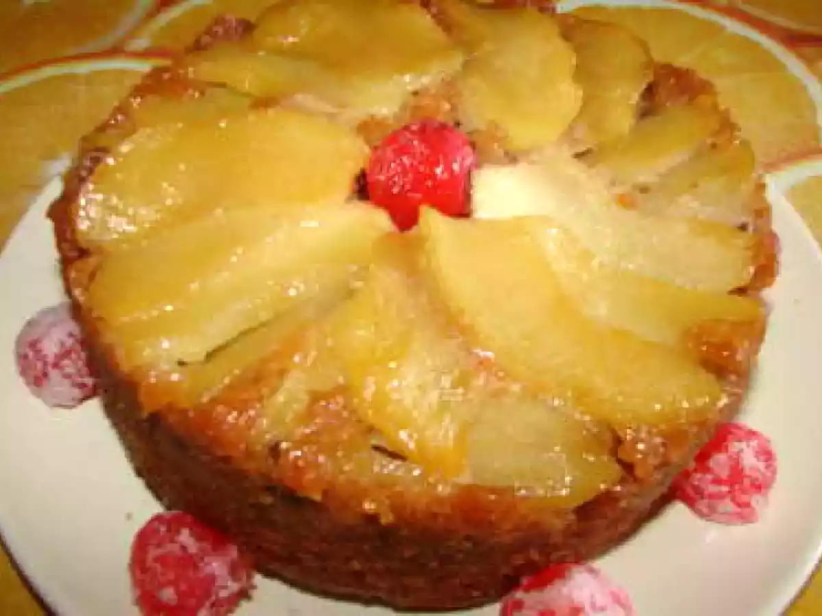 Tarta de manzanas y miel