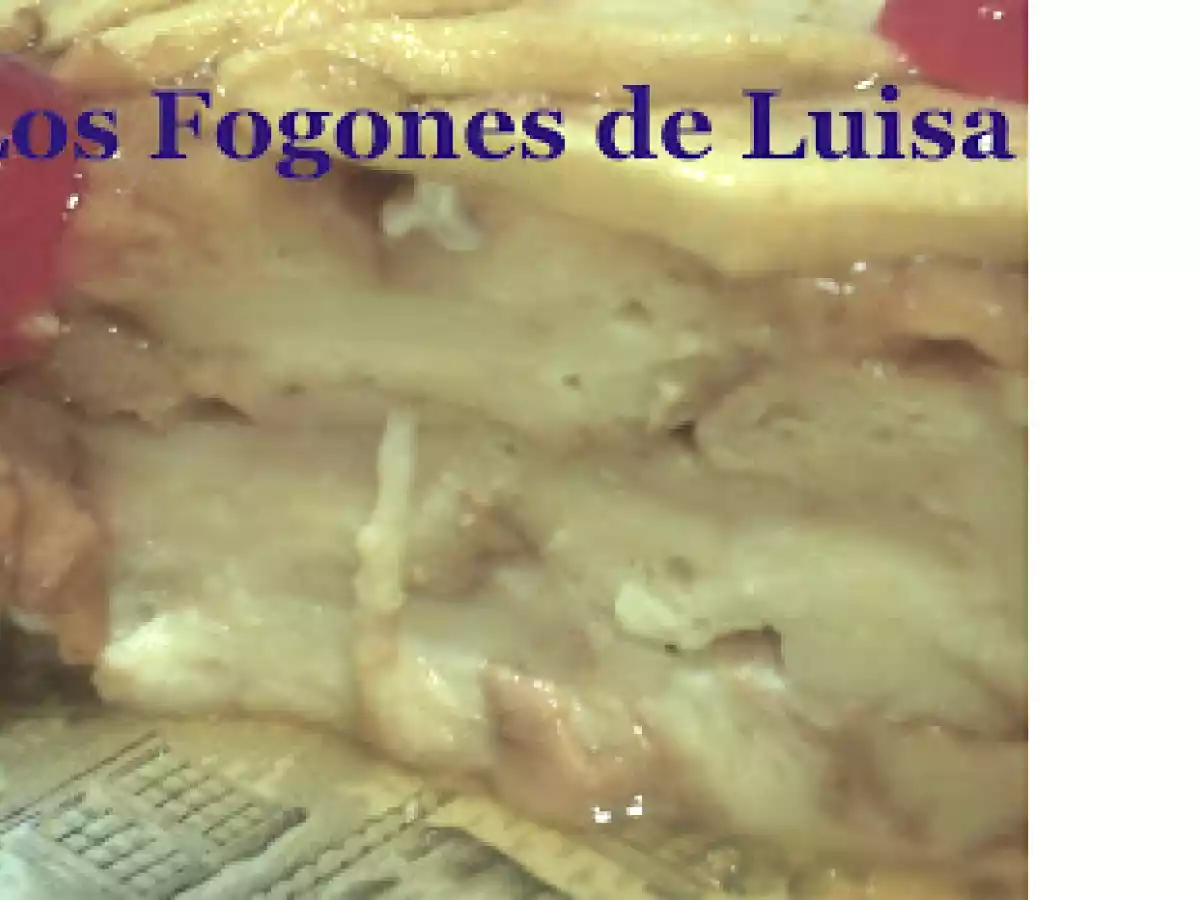 Tarta de manzanas y suizos, sin huevo - foto 3