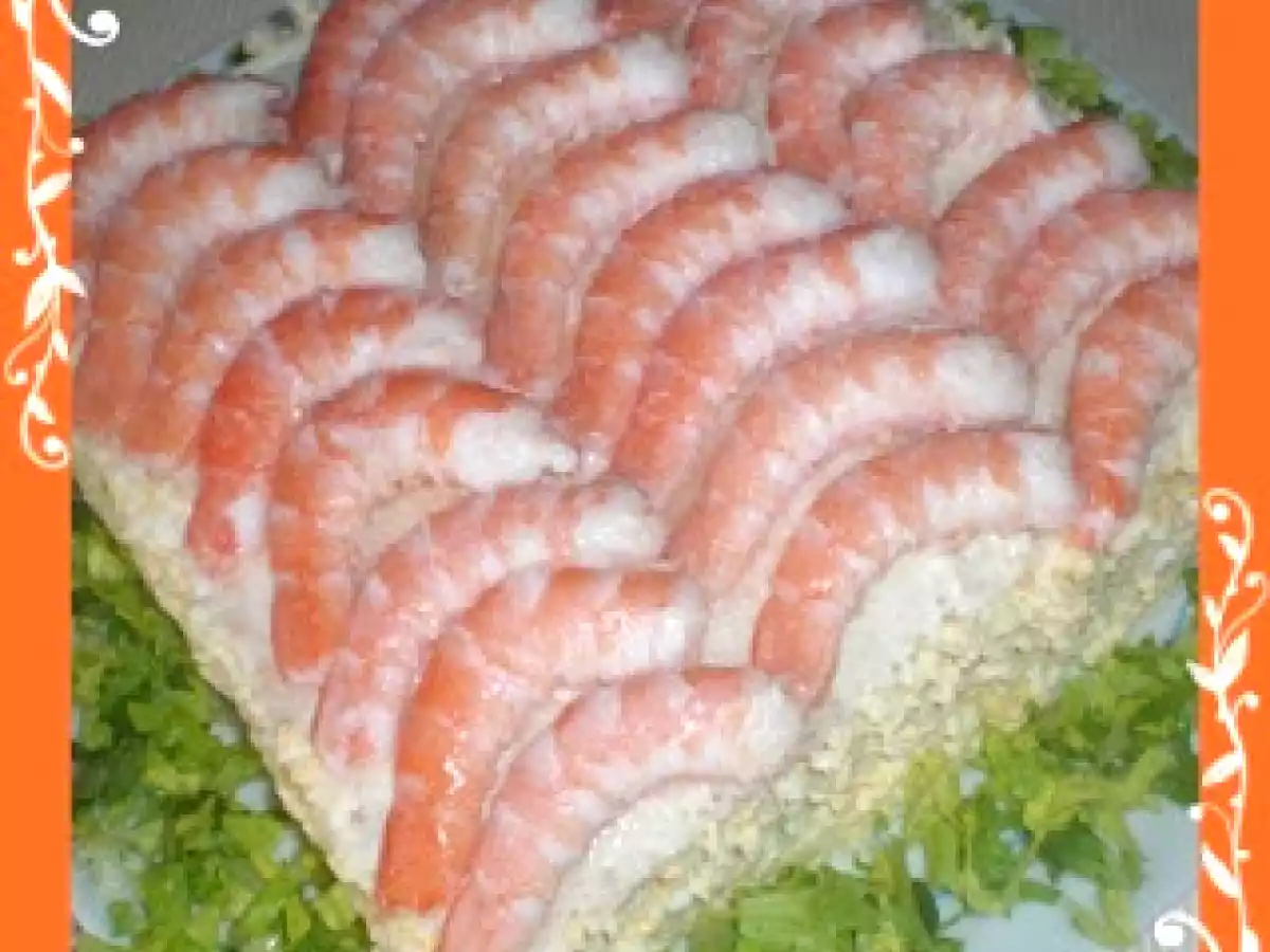 Tarta de mariscos