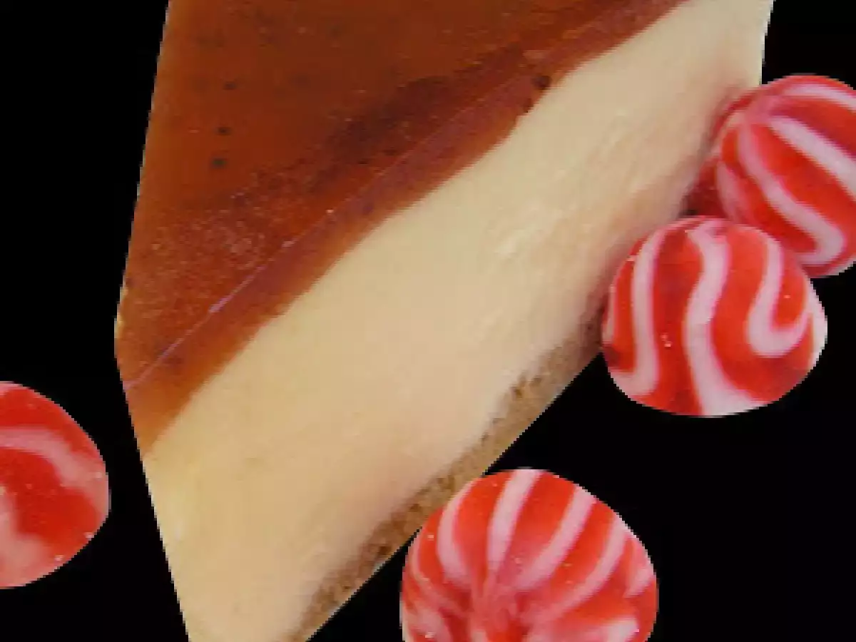 Tarta de mascarpone con chocolate blanco