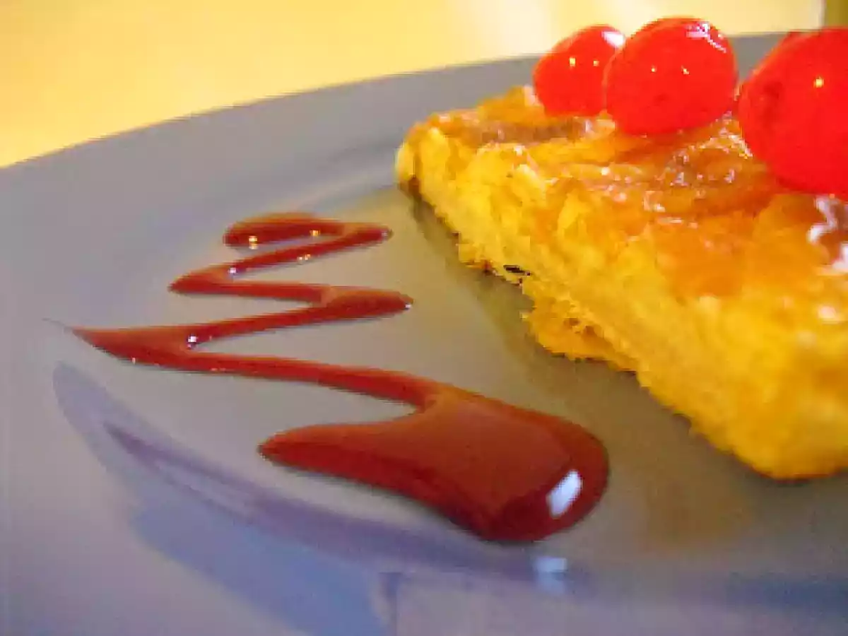 Tarta de Mascarpone y Melocotones