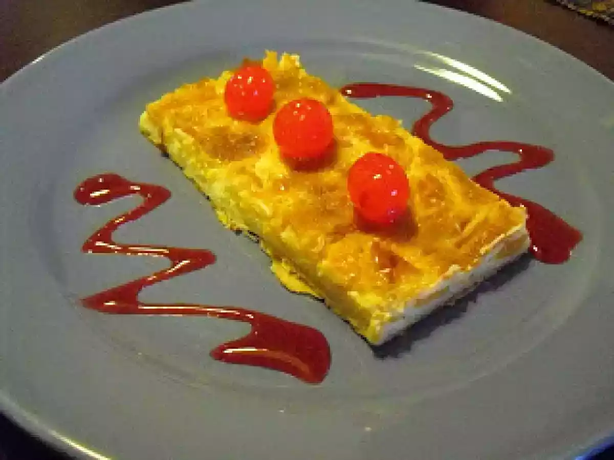 Tarta de Mascarpone y Melocotones - foto 2