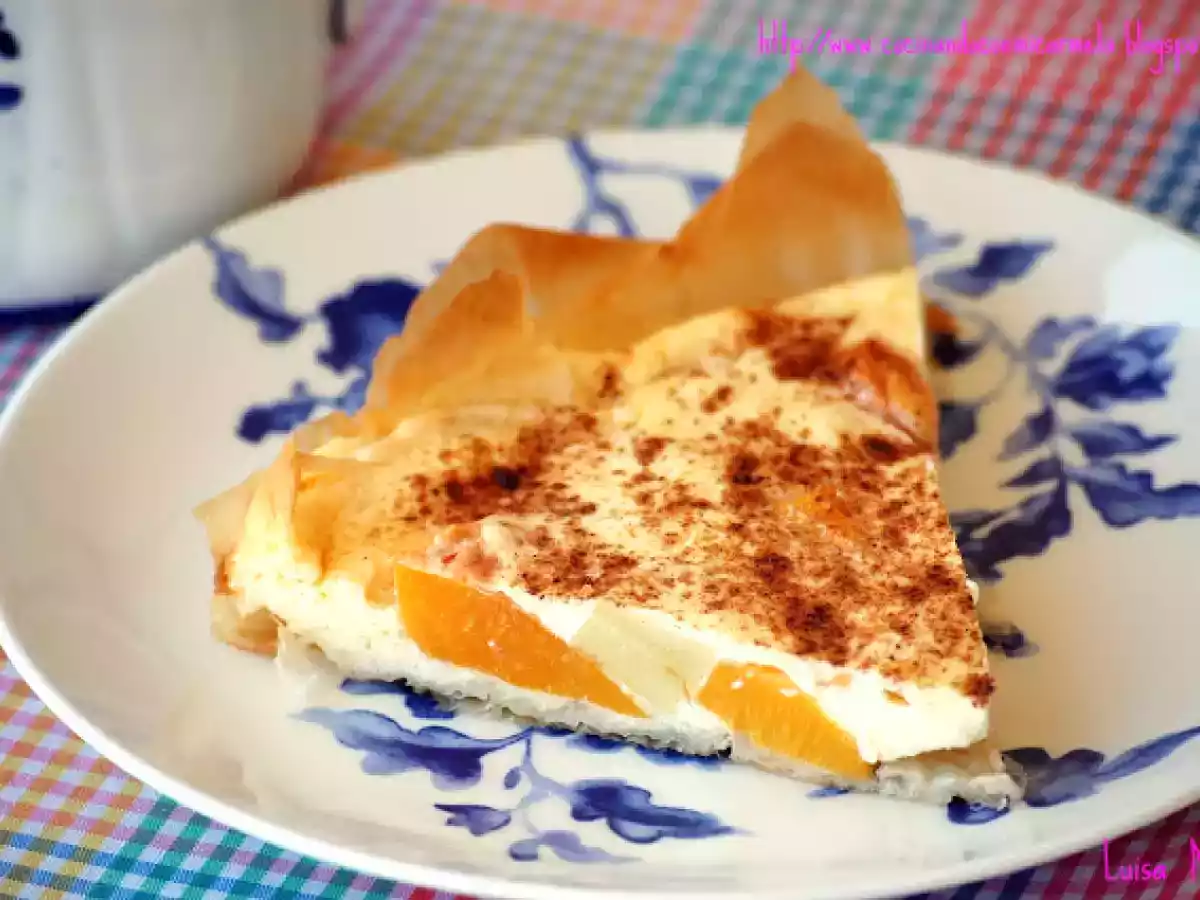 Tarta de melocotón y canela con petit-suisse - foto 2