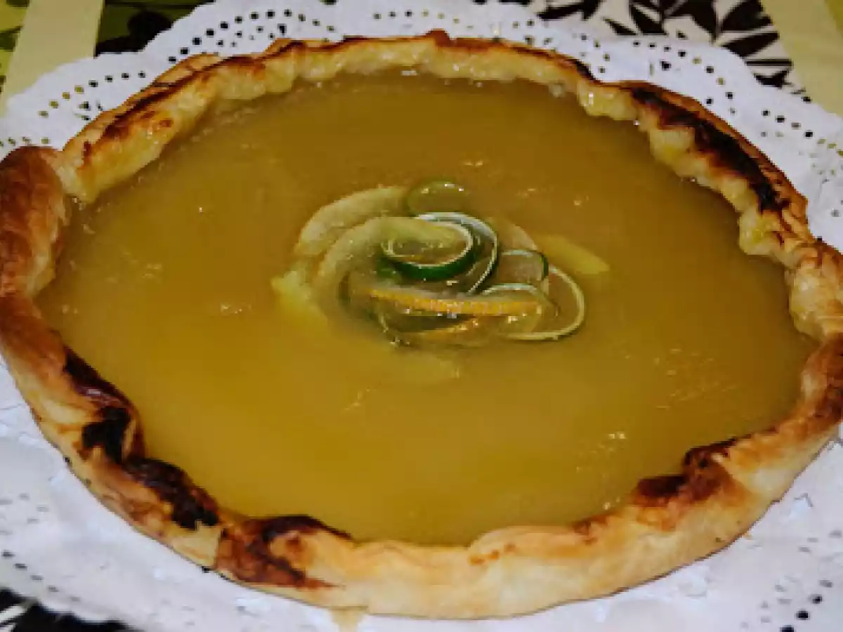 Tarta De Melón Y Lima