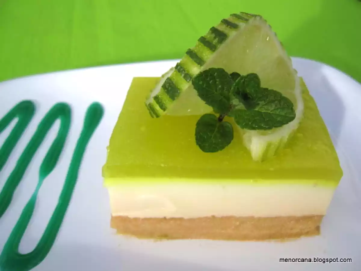 Tarta de mojito