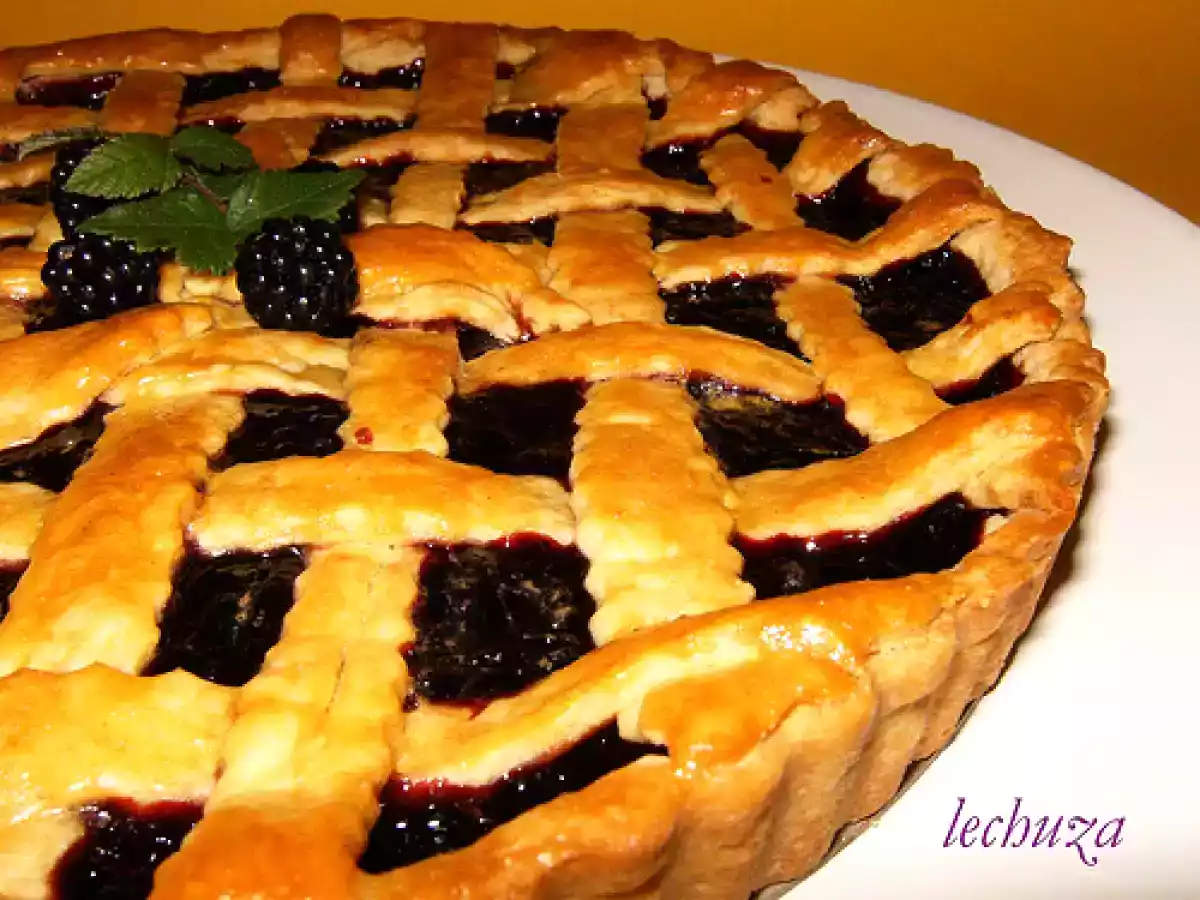 Tarta de moras