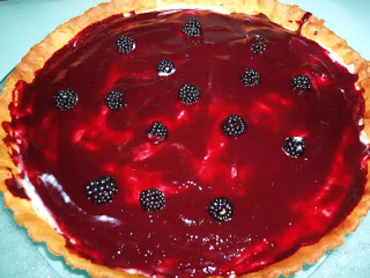 Tarta de moras