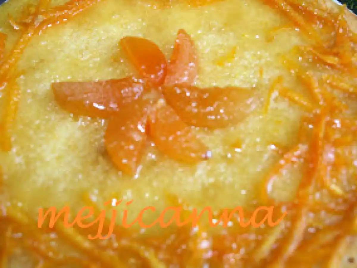 Tarta de naranja bañada con almíbar - foto 2