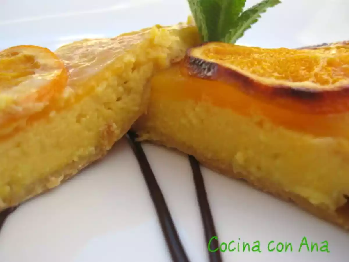 TARTA DE NARANJAS CARAMELIZADAS - foto 2