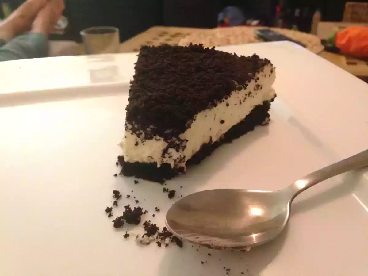 Tarta de nata con galletas Oreo - foto 3