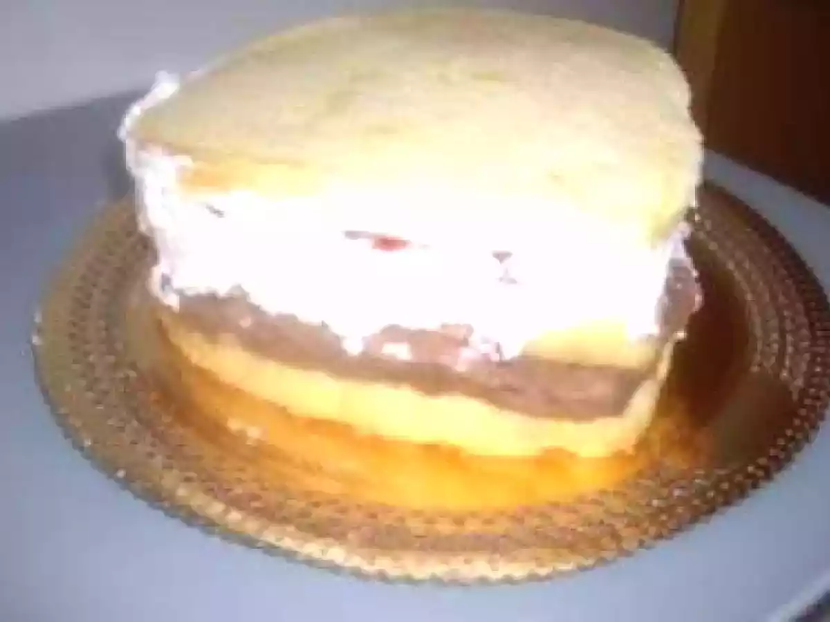 Tarta de Nata, Trufa y Chocolate - foto 2