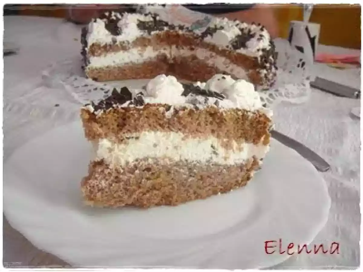 Tarta de nata y chocolate - foto 2