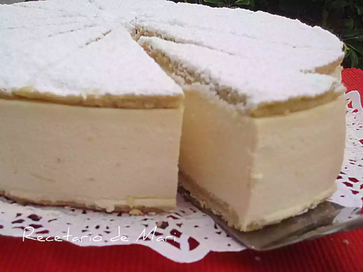 Tarta de nata y queso - foto 2