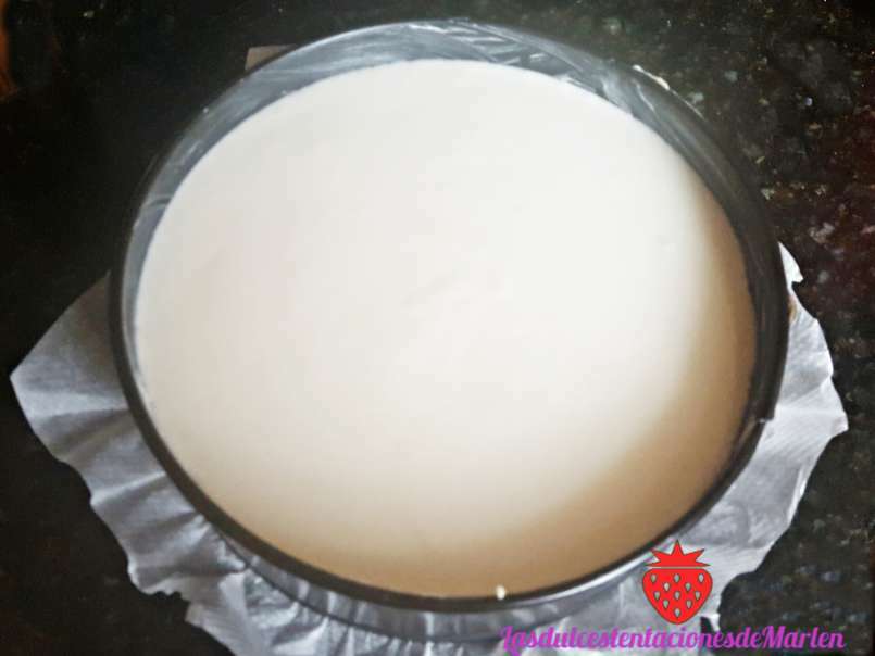 Tarta de Natillas de Coco con Baño de Chocolate, foto 4