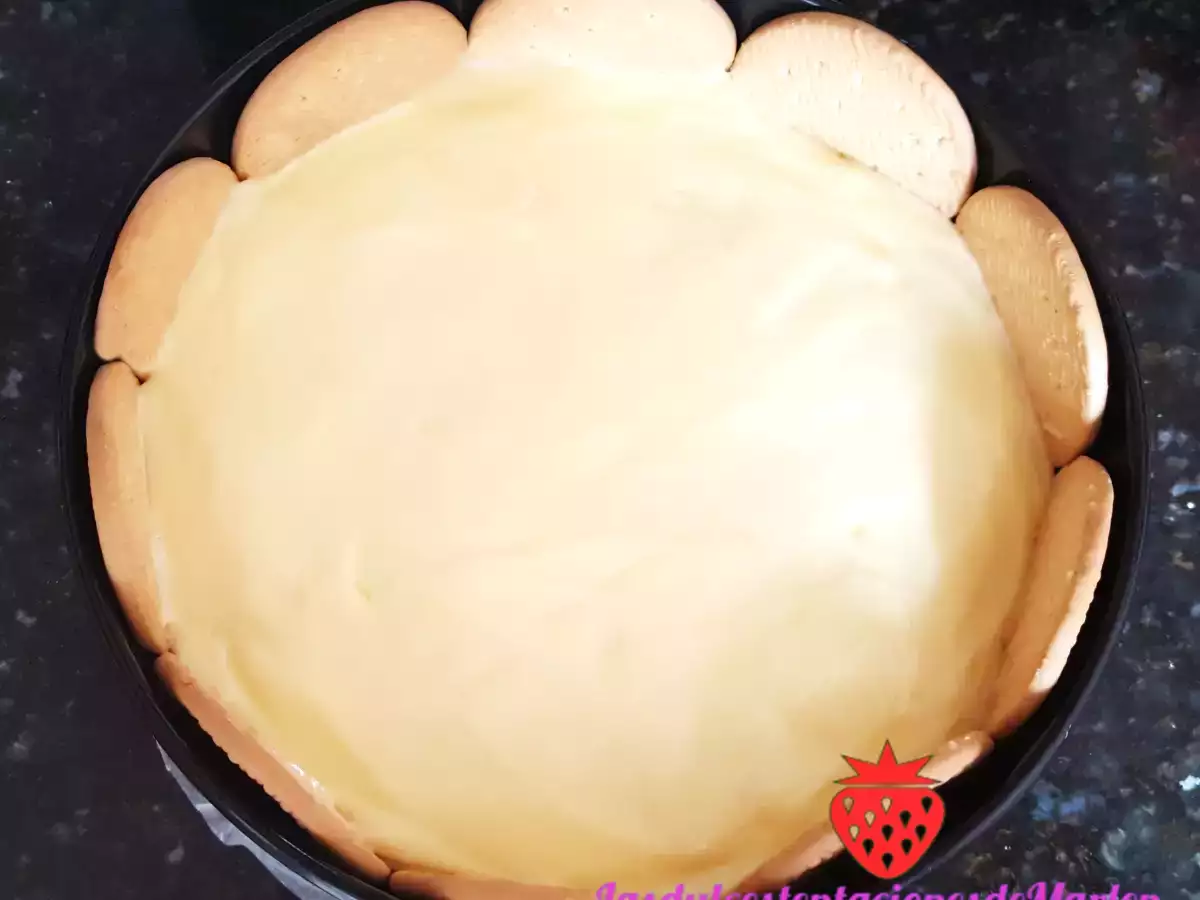 Tarta de Natillas y Galletas - foto 3