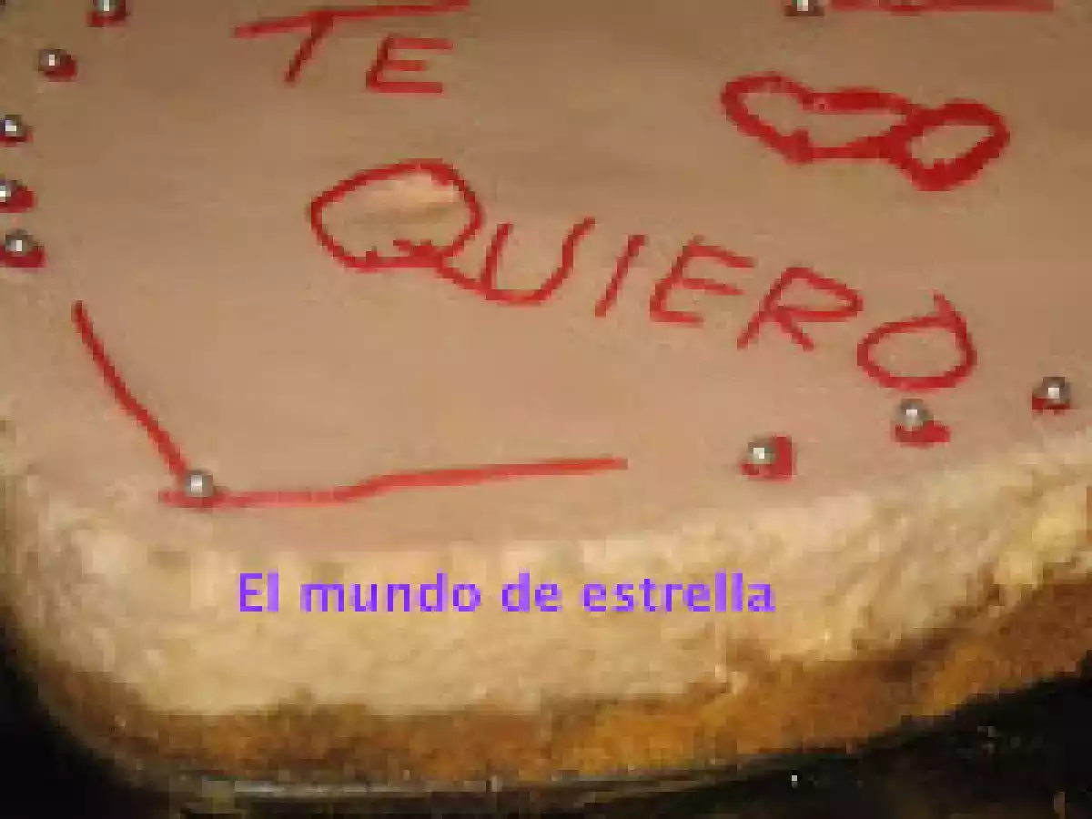 Tarta de nubes para san valentin - foto 2