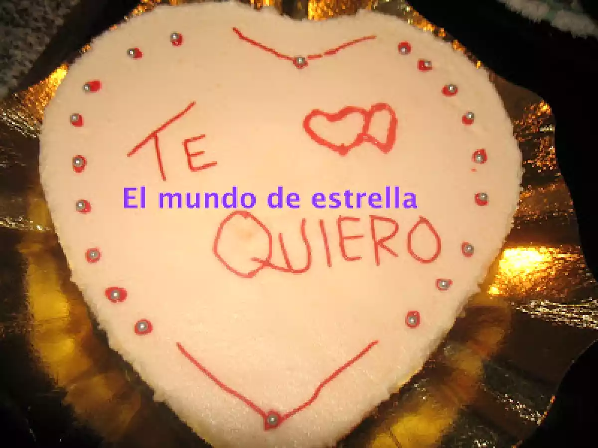 Tarta de nubes para san valentin - foto 11